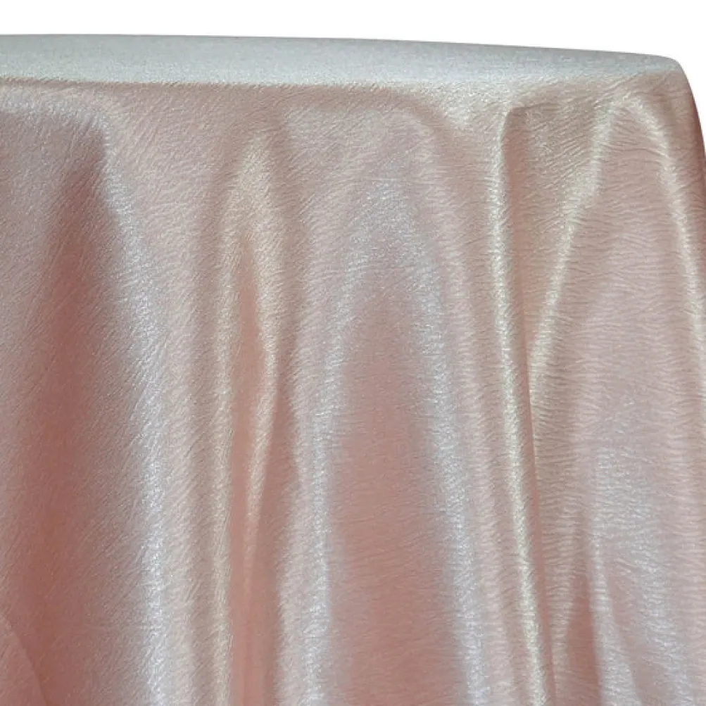 Luxury Satin Table Linen in Blush