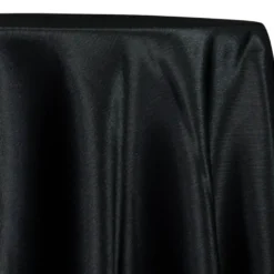 Luxury Satin Table Linen in Black