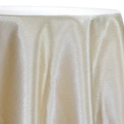 Luxury Satin Table Linen in Champagne