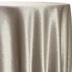 Luxury Satin Table Linen in Greystone