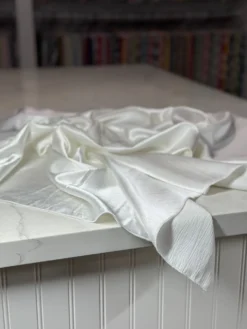 Luxury Satin Table Linen in Ivory