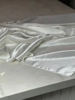 Luxury Satin Table Linen in Ivory