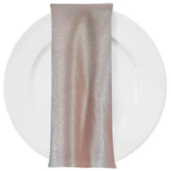 Luxury Satin Table Napkin in Blush