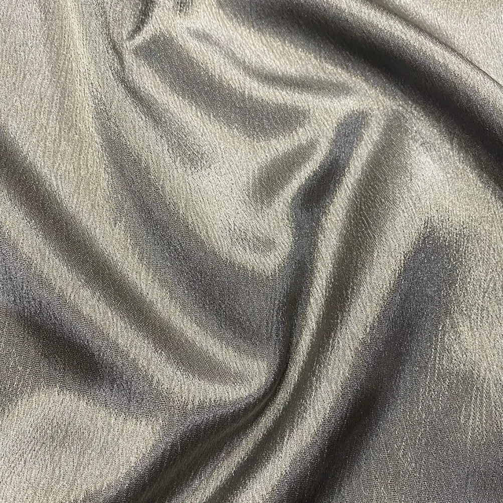 Luxury Satin Table Runner in Charcoal