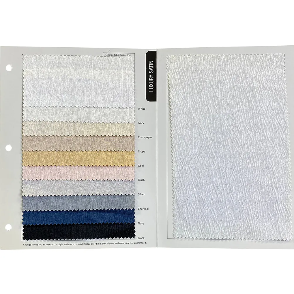 Luxury Satin Table Runner in Champagne