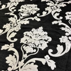 Madison Jacquard (Reversible) Table Runner in Black