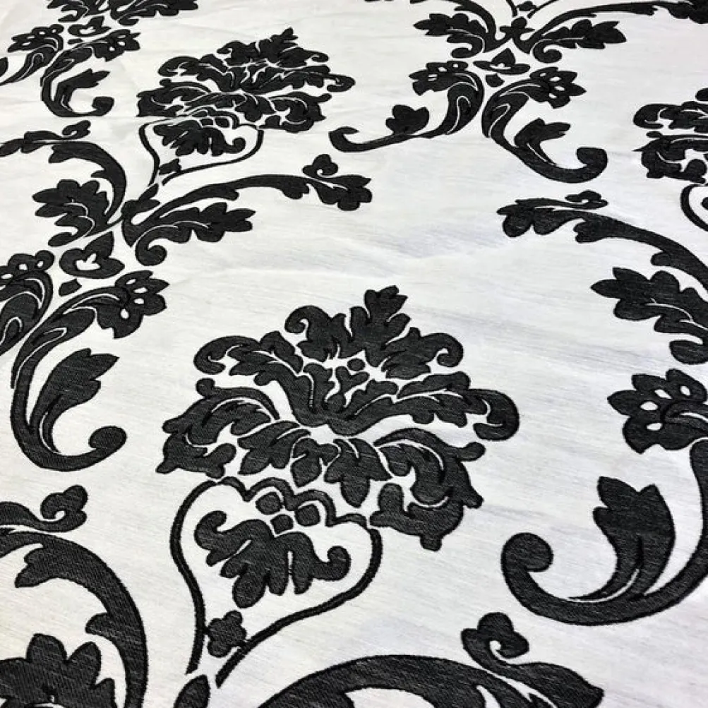 Madison Jacquard (Reversible) Table Runner in Black