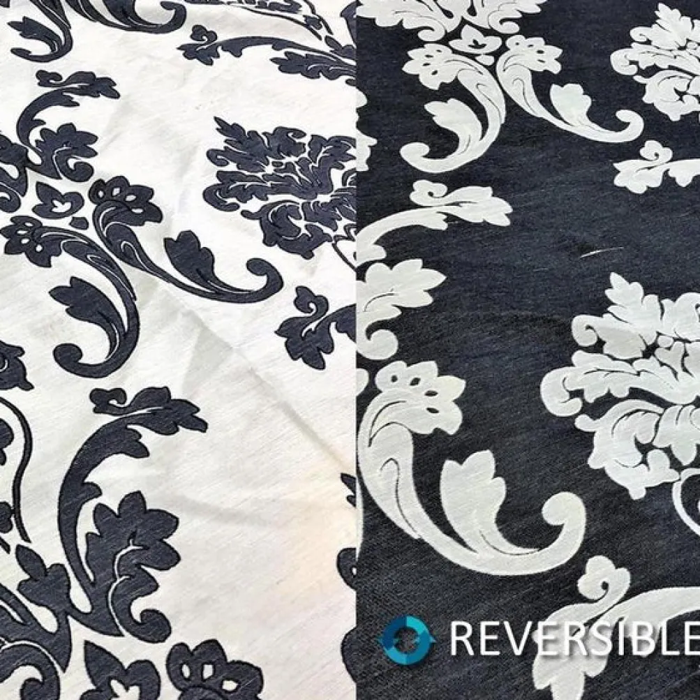 Madison Jacquard (Reversible) Table Runner in Navy