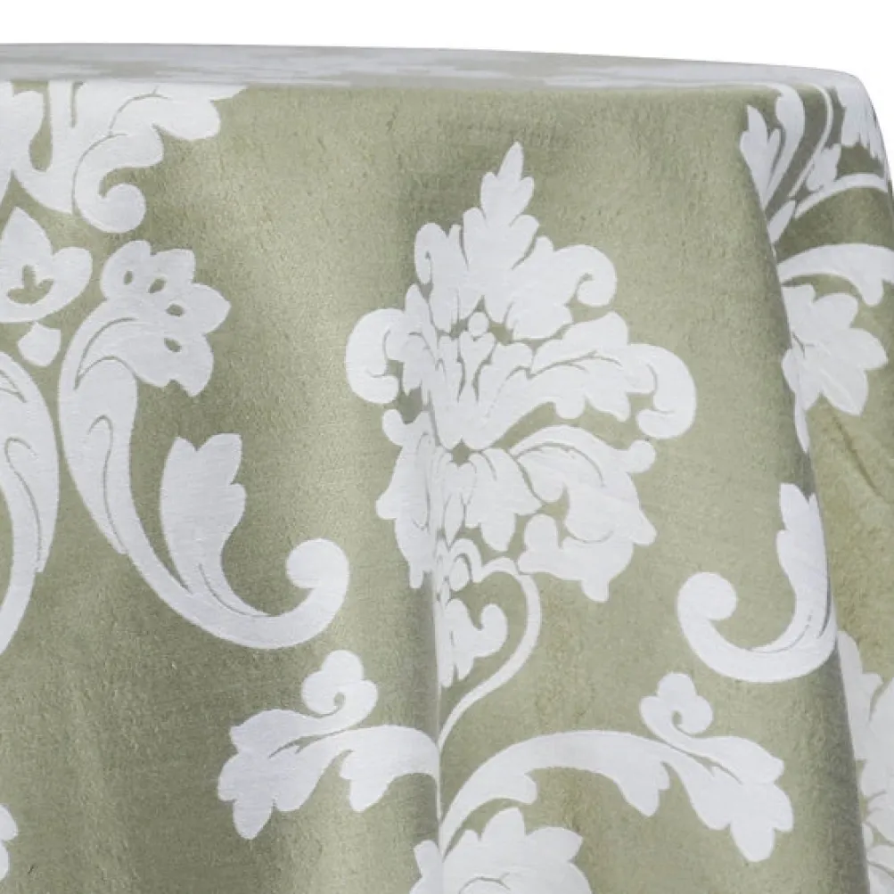 Madison Jacquard (Reversible) Table Linen in Kiwi