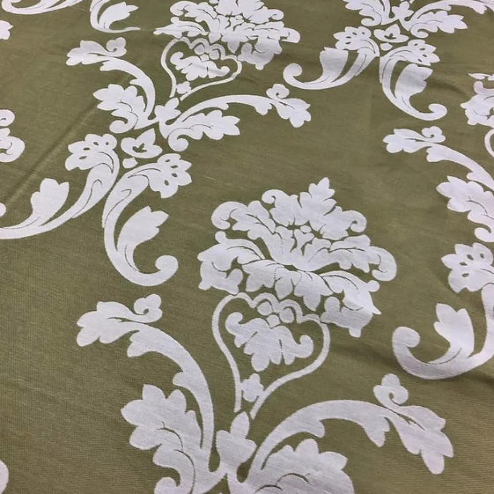 Madison Jacquard (Reversible) Table Linen in Kiwi