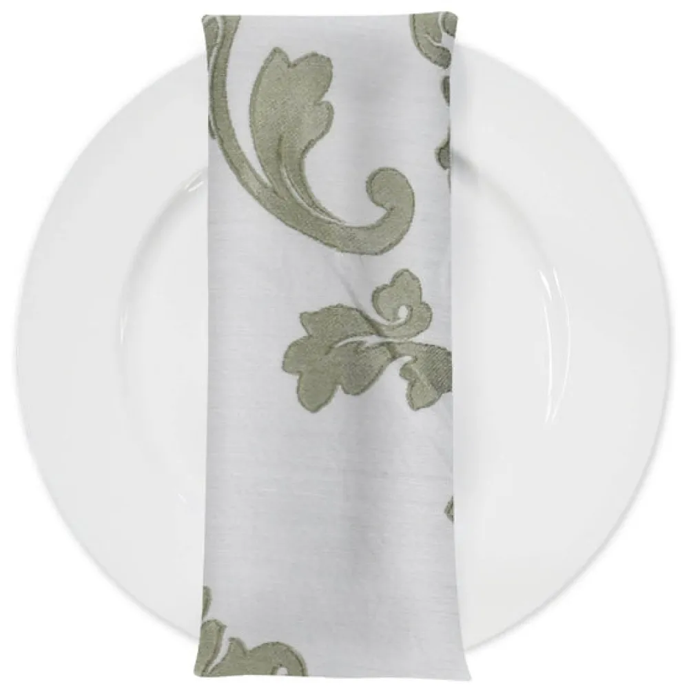 Madison Jacquard (Reversible) Table Napkin in Kiwi