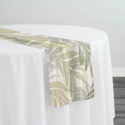 Magnolia Leaf (Poly Print) Table Runner
