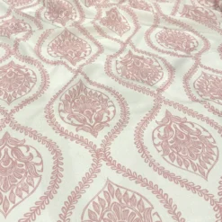 Mayfair (Slub Print) Table Napkin in Dusty Rose