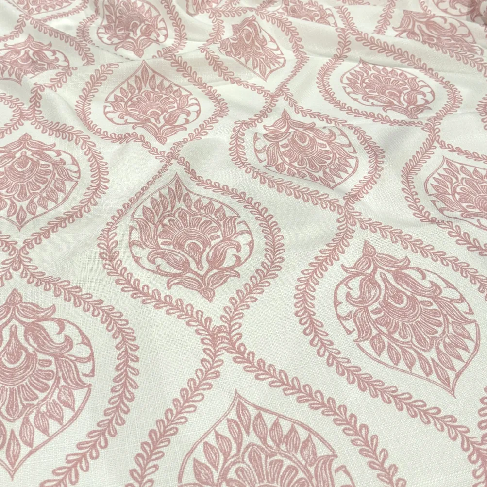 Mayfair (Slub Print) Table Napkin in Dusty Rose