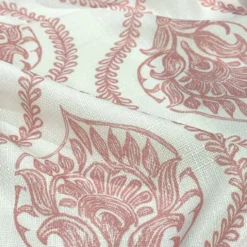 Mayfair (Slub Print) Table Napkin in Dusty Rose