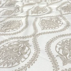 Mayfair (Slub Print) Table Napkin in Taupe