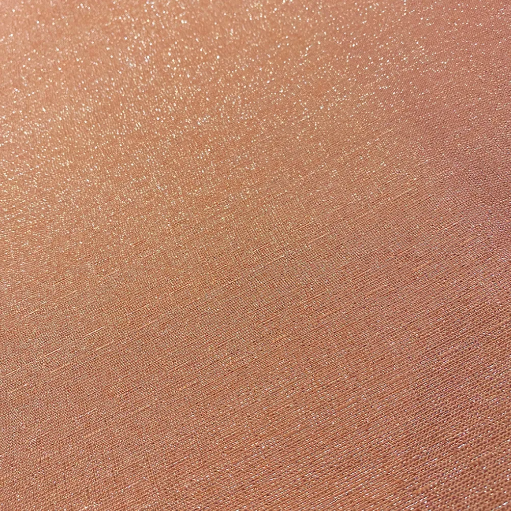 Metallic Burlap Table Linen in Blush/Silver
