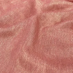 Metallic Burlap Table Napkins in Pink/Gold