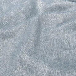 Metallic Burlap Table Napkins in Blue/Silver