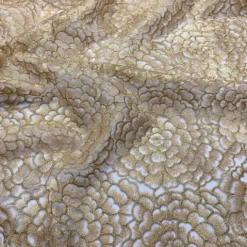 Metallic Rose Table Linen in Lt Gold