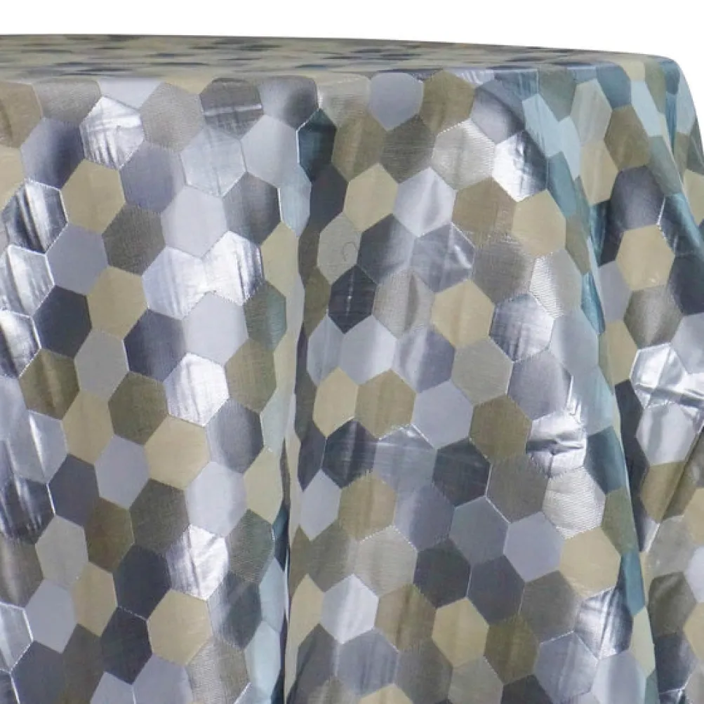 Metro Jacquard (Reversible) Table Linen in Khaki