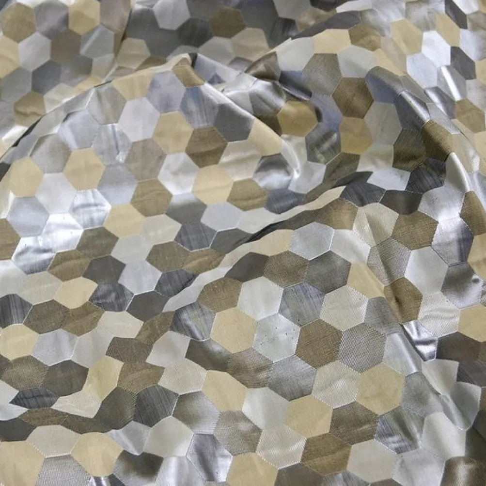 Metro Jacquard (Reversible) Table Runner in Khaki