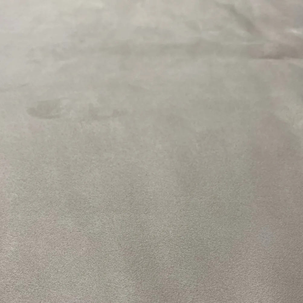 Microfiber Suede Table Linen in Ivory