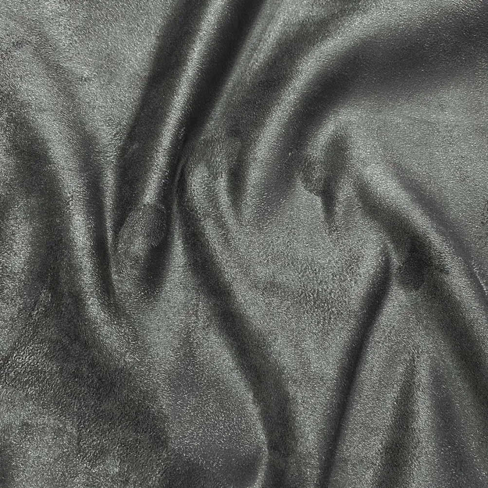 Microfiber Suede Table Napkin in DK Grey