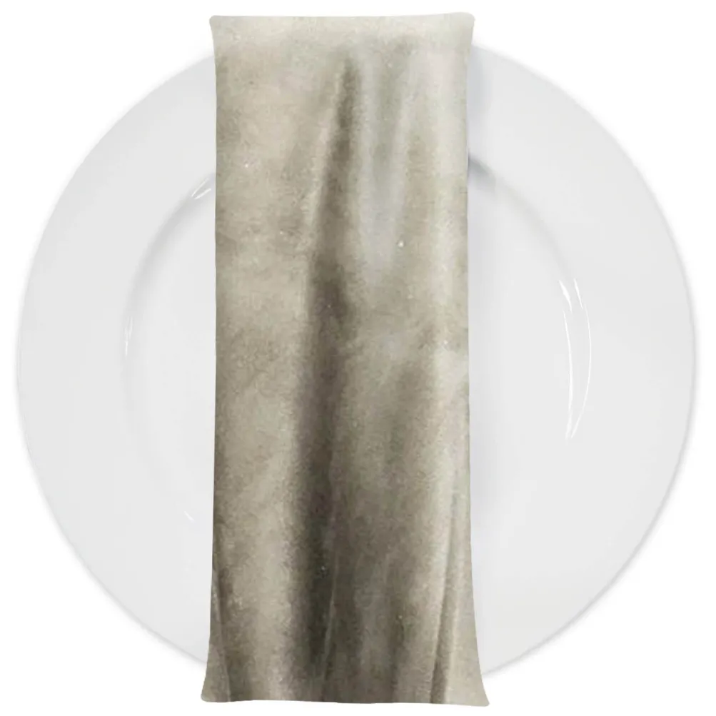 Microfiber Suede Table Napkin in Khaki
