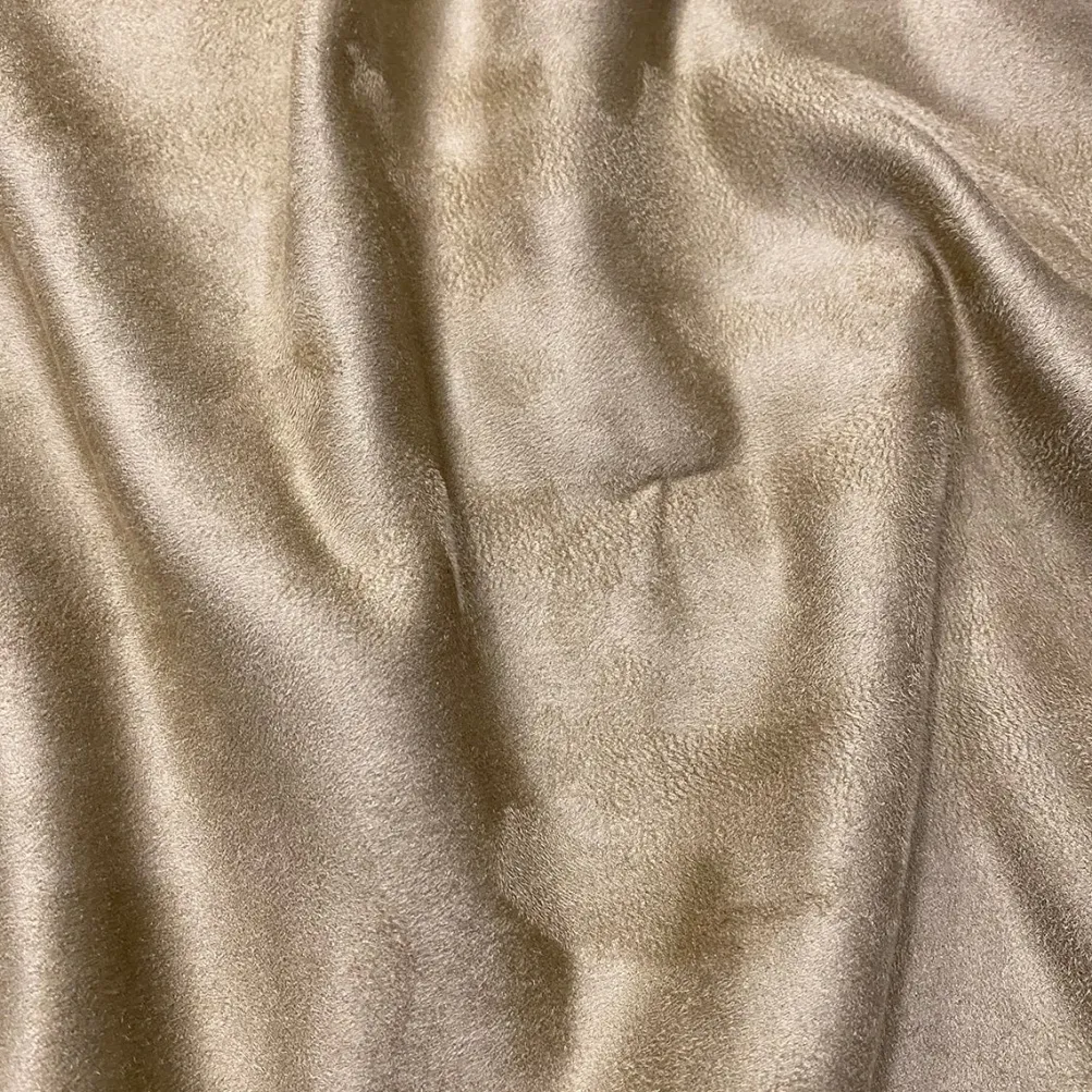 Microfiber Suede Table Runner in Khaki