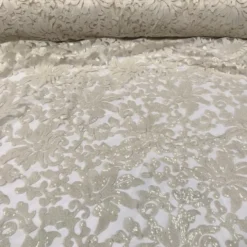 Milan Lace (w/ Poly Lining) Table Napkin in Ivory