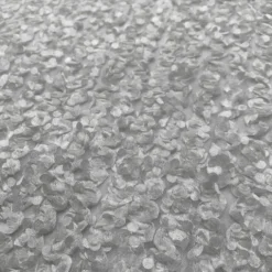 Mini Petals On Mesh Table Linen in White