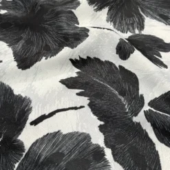 Mono Leaf (Slub Print) Table Linen