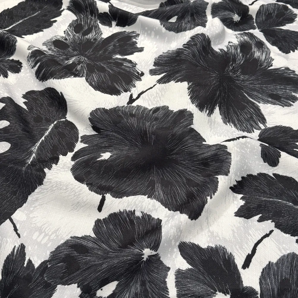 Mono Leaf (Slub Print) Table Napkin