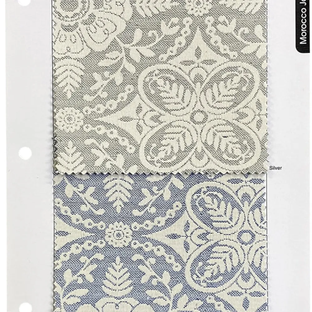 Morocco Jacquard (Reversible) Table Linen in Blue