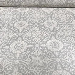 Morocco Jacquard (Reversible) Table Runner in Grey
