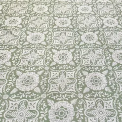 Morocco (Poly Print) Table Linen in Sage