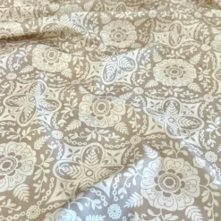 Morocco (Poly Print) Table Linen in Taupe
