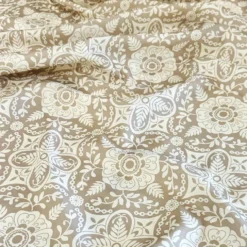 Morocco (Poly Print) Table Runner in Taupe