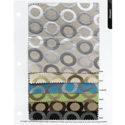 Mosaic Jacquard (Reversible) Table Runner in Black and Silver