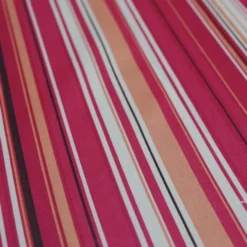 Multi-Color Stripe Table Runner in Bubblegum