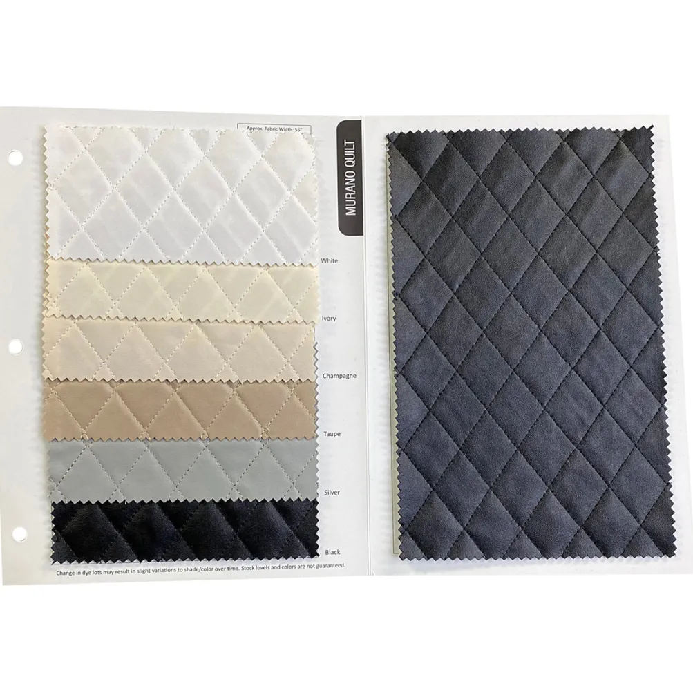 Murano Quilt Table Linen in Silver