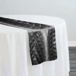 Murano Quilt Table Runner in Black