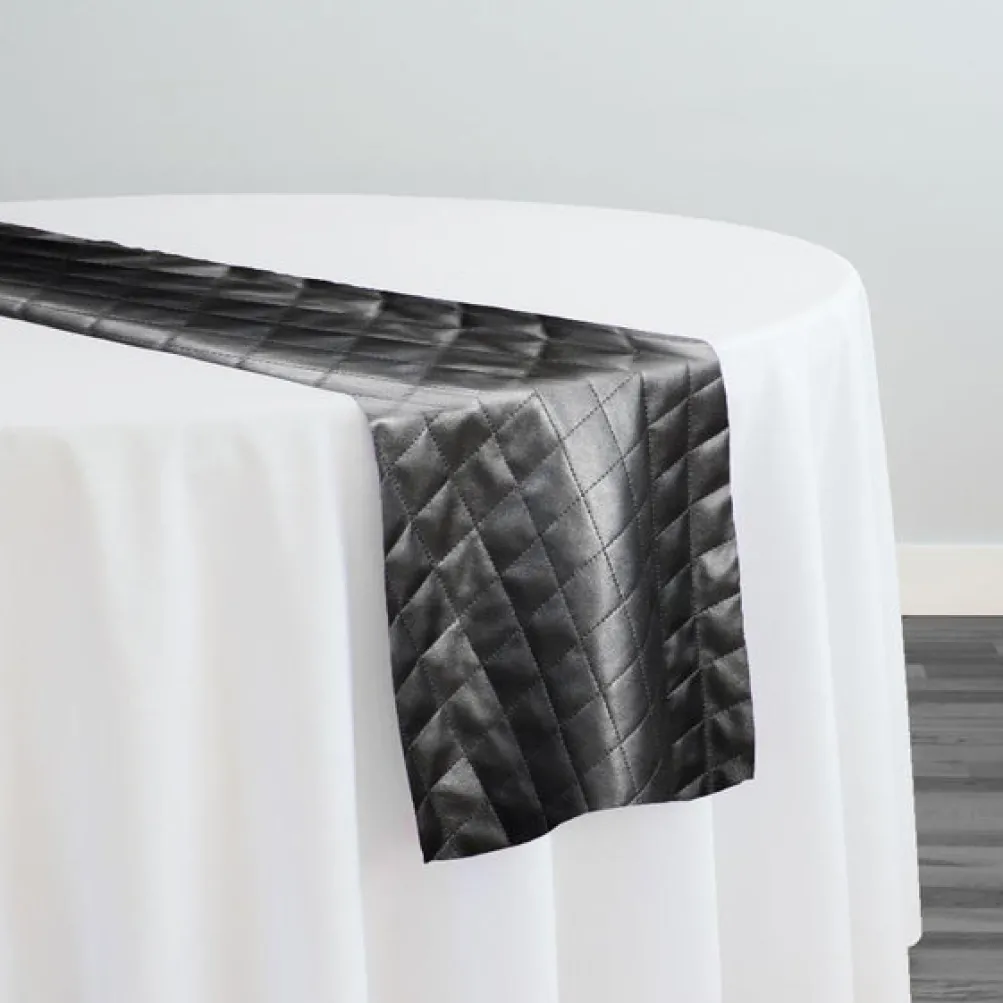 Murano Quilt Table Runner in Black