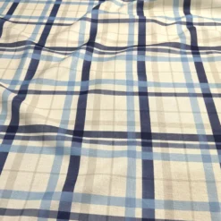 Nautical Plaid (Slub Print) Table Linen