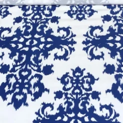 Newport Print (Dupioni) Table Napkin in Royal