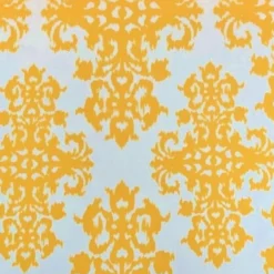 Newport Print (Dupioni) Table Runner in Yellow