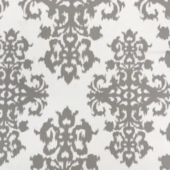 Newport Print (Dupioni) Table Runner in Silver
