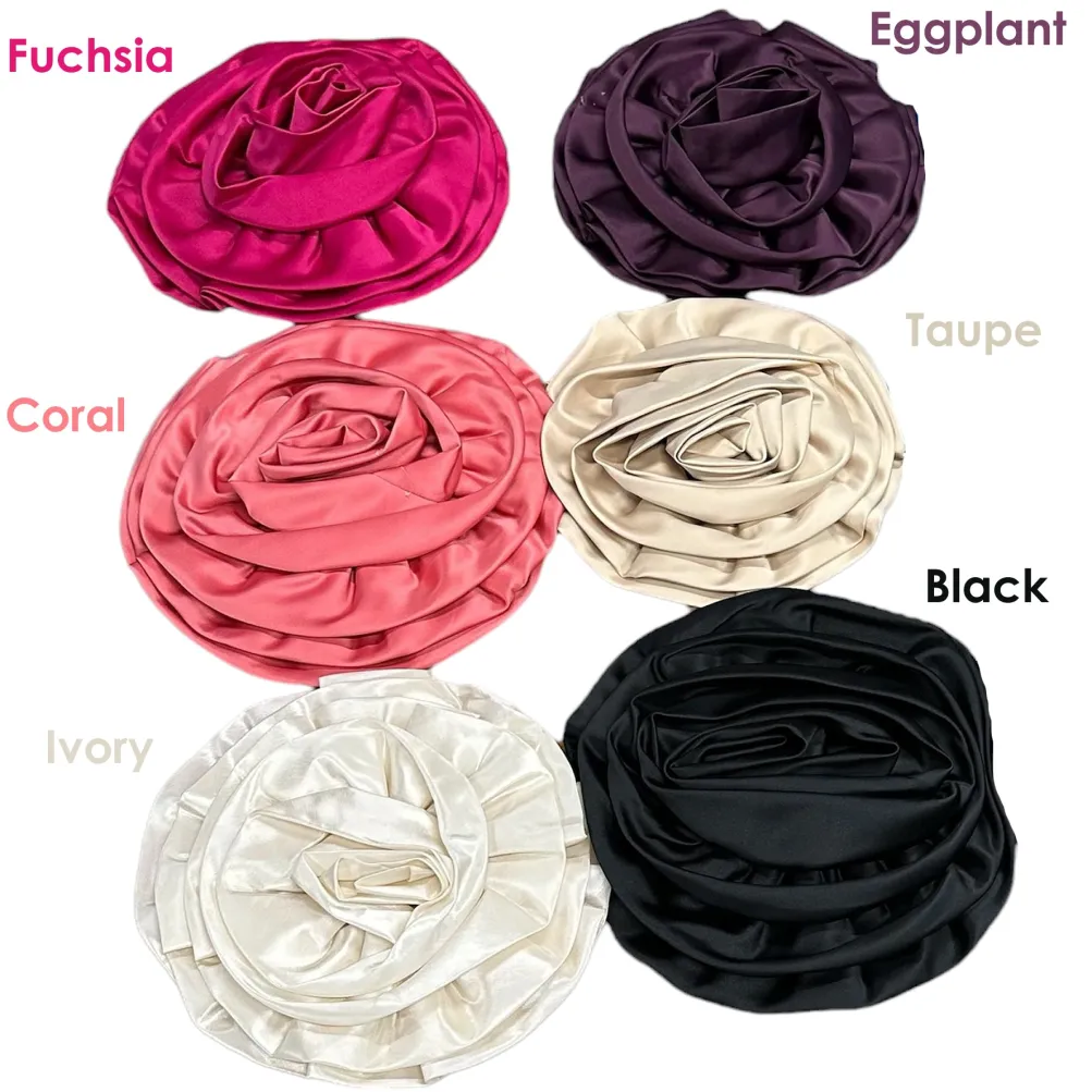 (10 Pack) Decorative Rose for Crafts - Available in 12 Colors