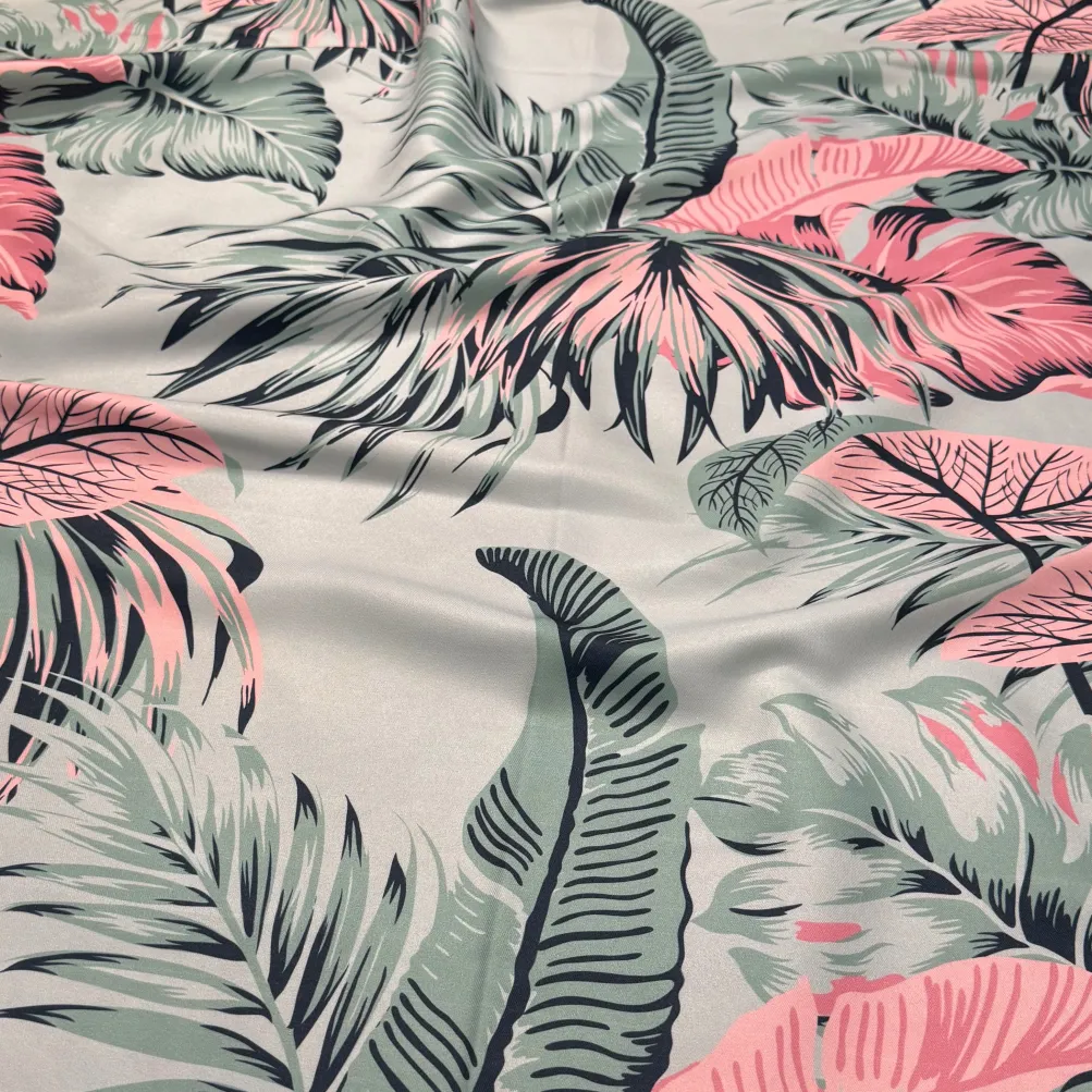 Palmetto (Poly Print) Table Runner in Sage